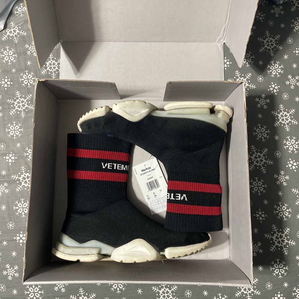 Vetements x Reebok Sock Shoes